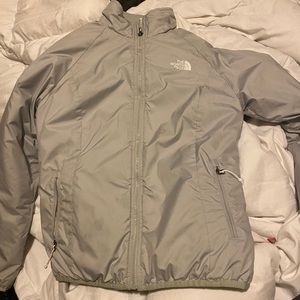 The north face warm zip up